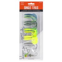 Nástraha Single Tail 65mm 8g 10ks twister 02